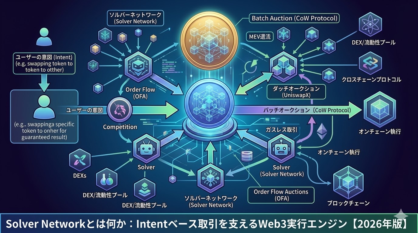 Advanced Problem Solver Image Network Solver Networkとは何か:Intentベース取引を支えるWeb3実行エンジン