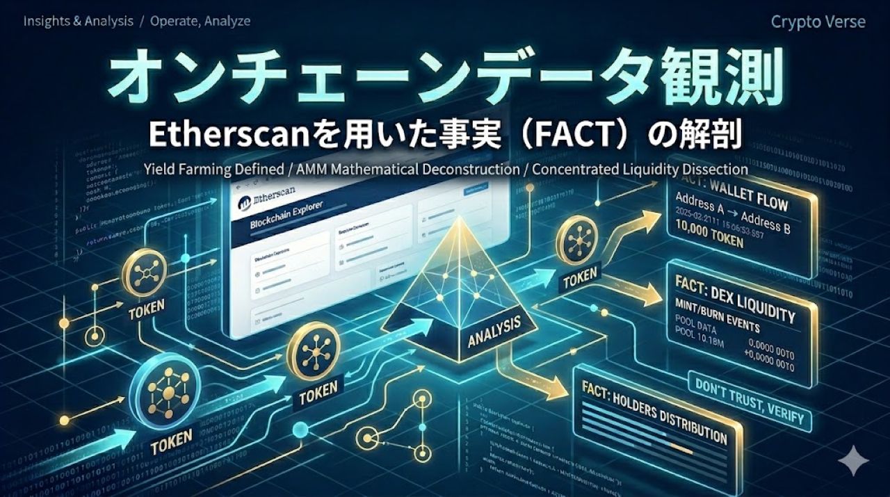 オンチェーンデータ追跡方法